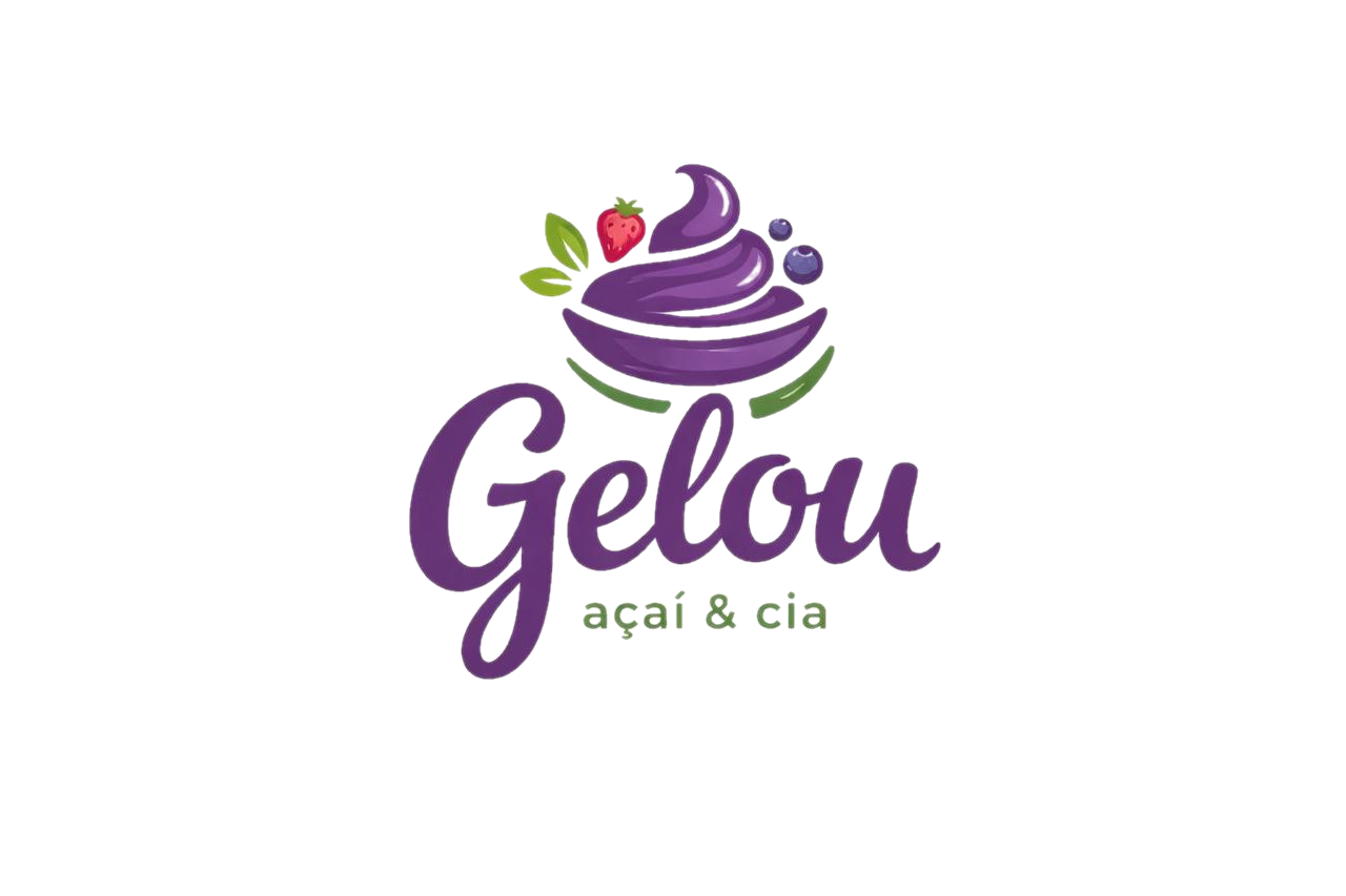 Gelou Açaí Logo